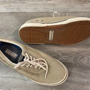 Sperry Tan Size 11 Lace Up Sneakers